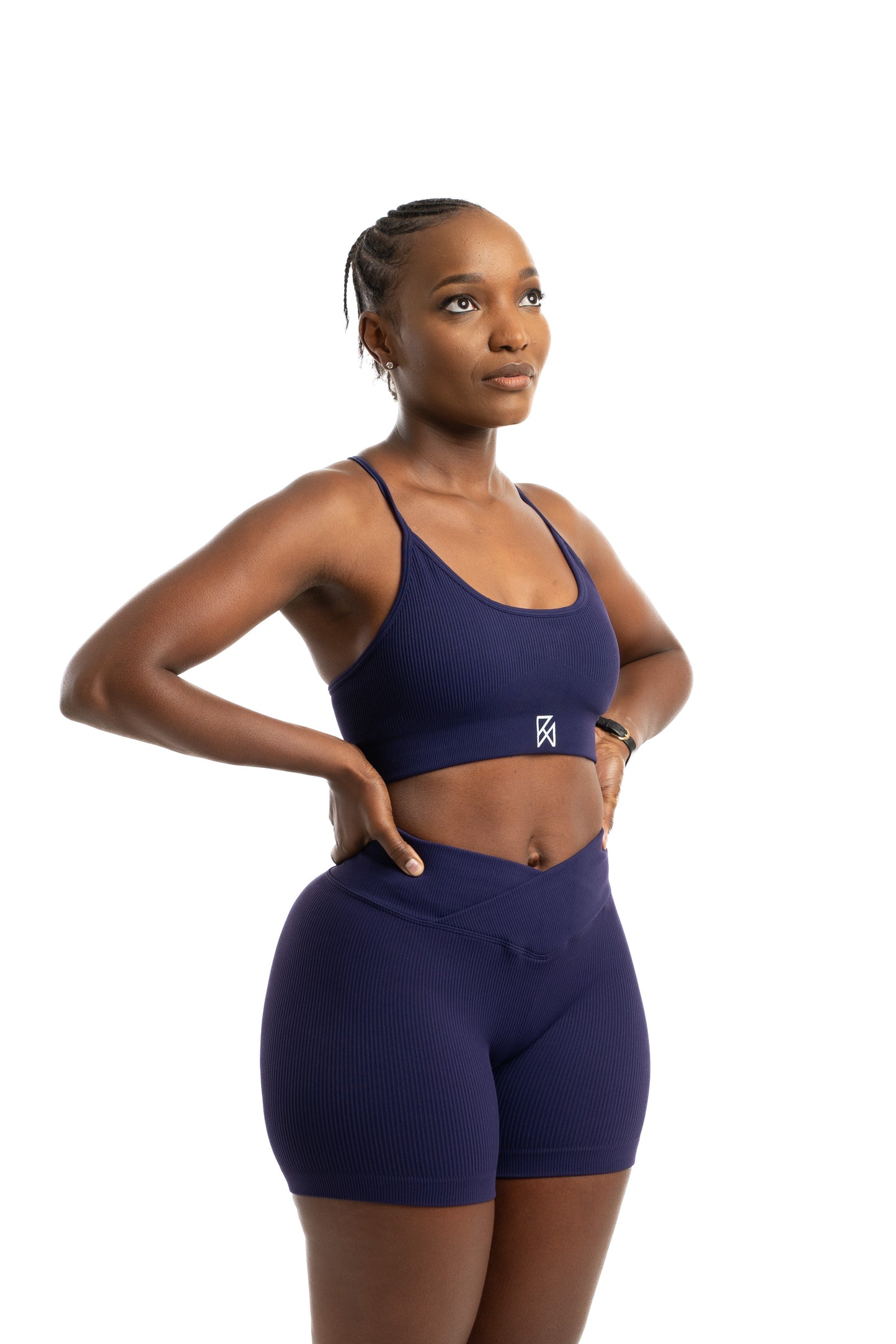 Sculpt Ribbed set I-Shape Bra & shorts