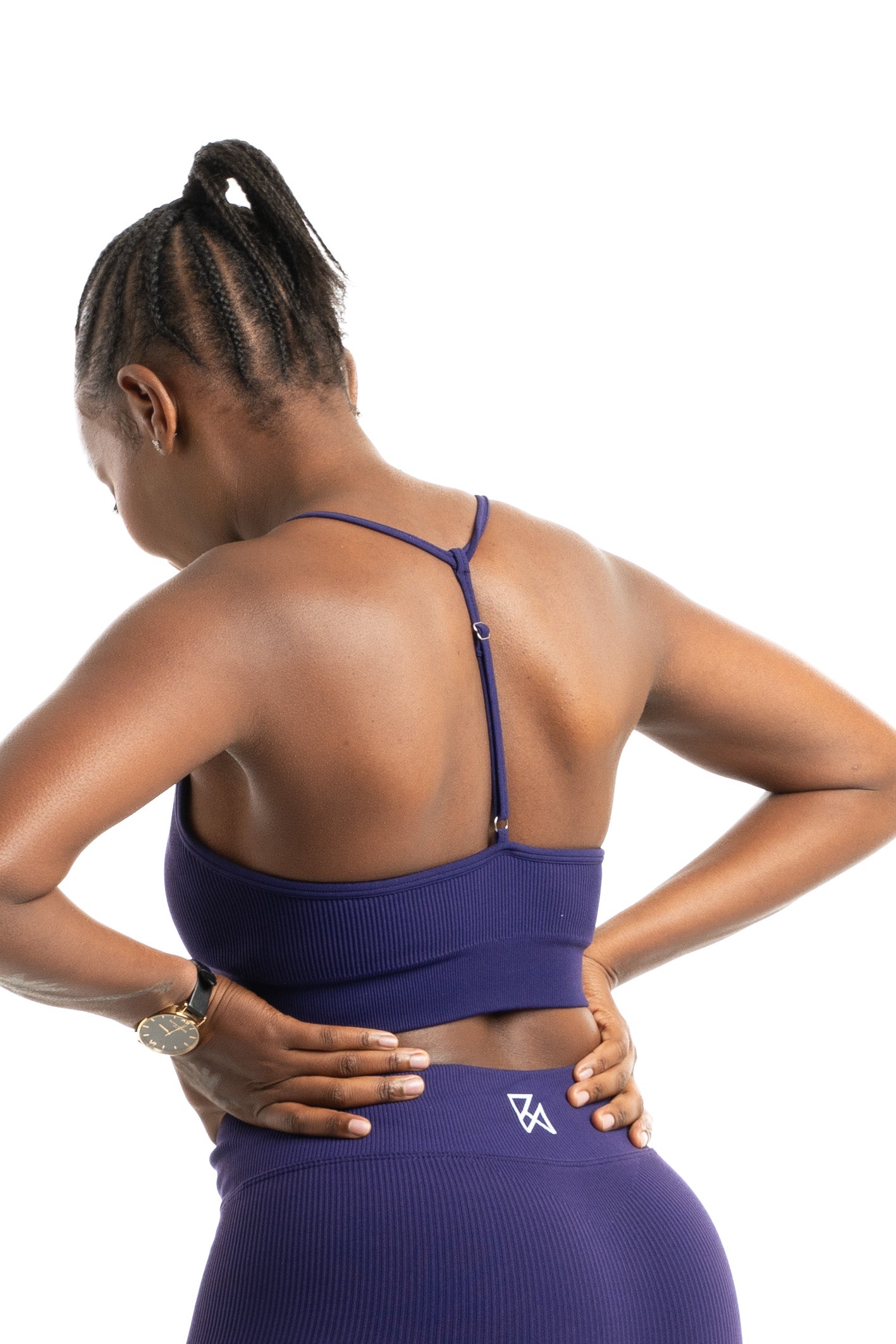 Sculpt Ribbed set I-Shape Bra & shorts