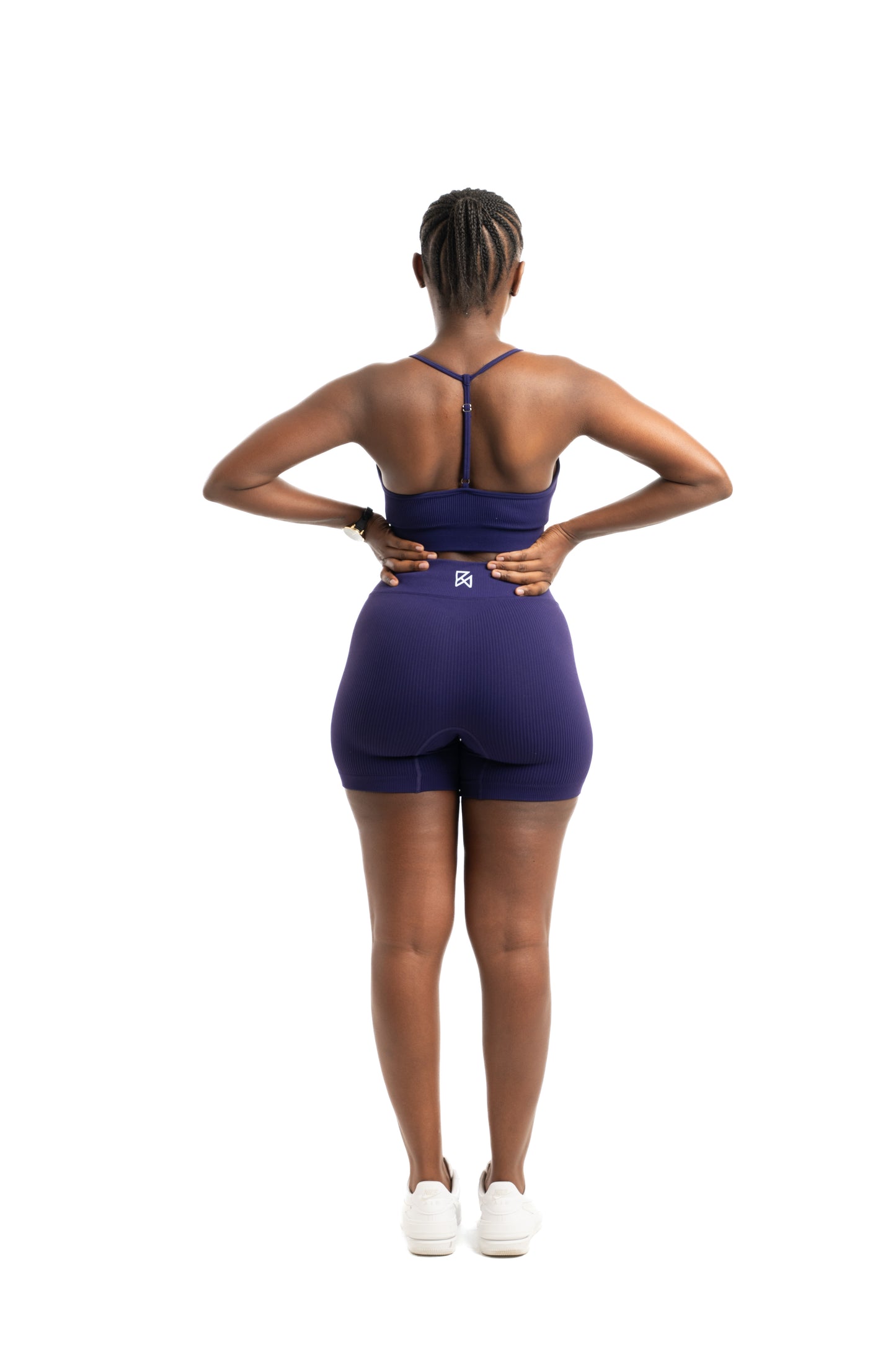 Sculpt Ribbed set I-Shape Bra & shorts