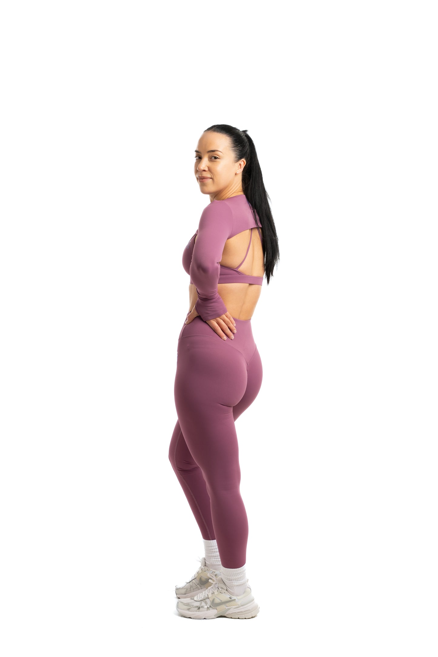 Athleisure soft-touch yoga set