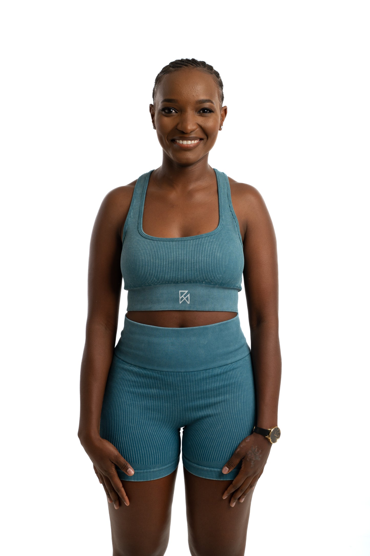 Sculpture Ribbed luxe set