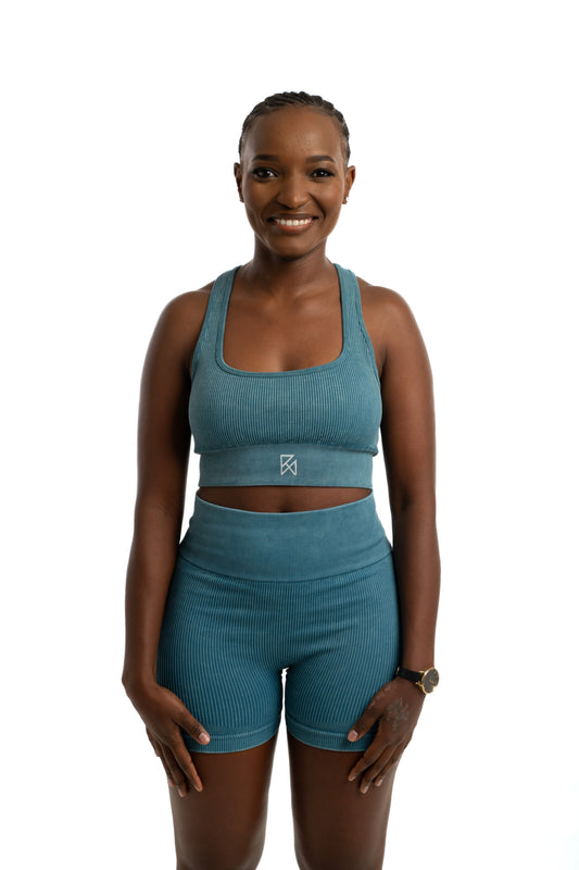 Sculpture Ribbed luxe set