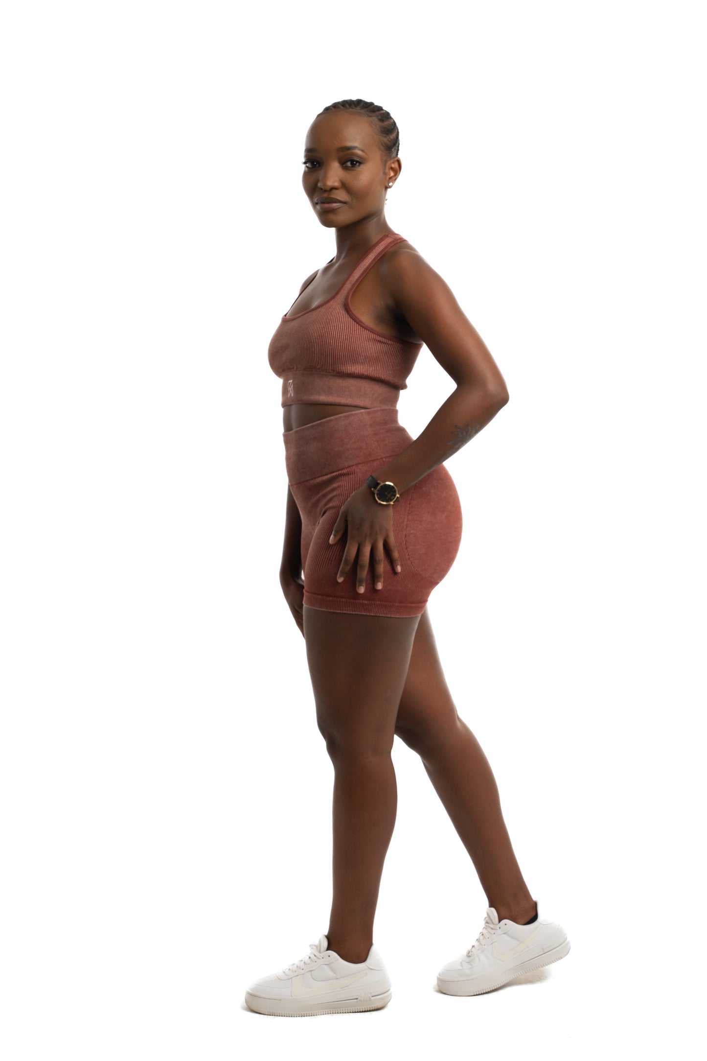 Sculpture Ribbed luxe set