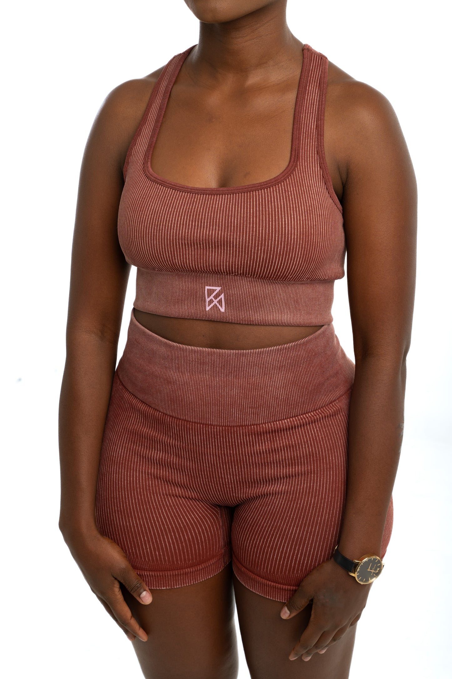 Sculpture Ribbed luxe set