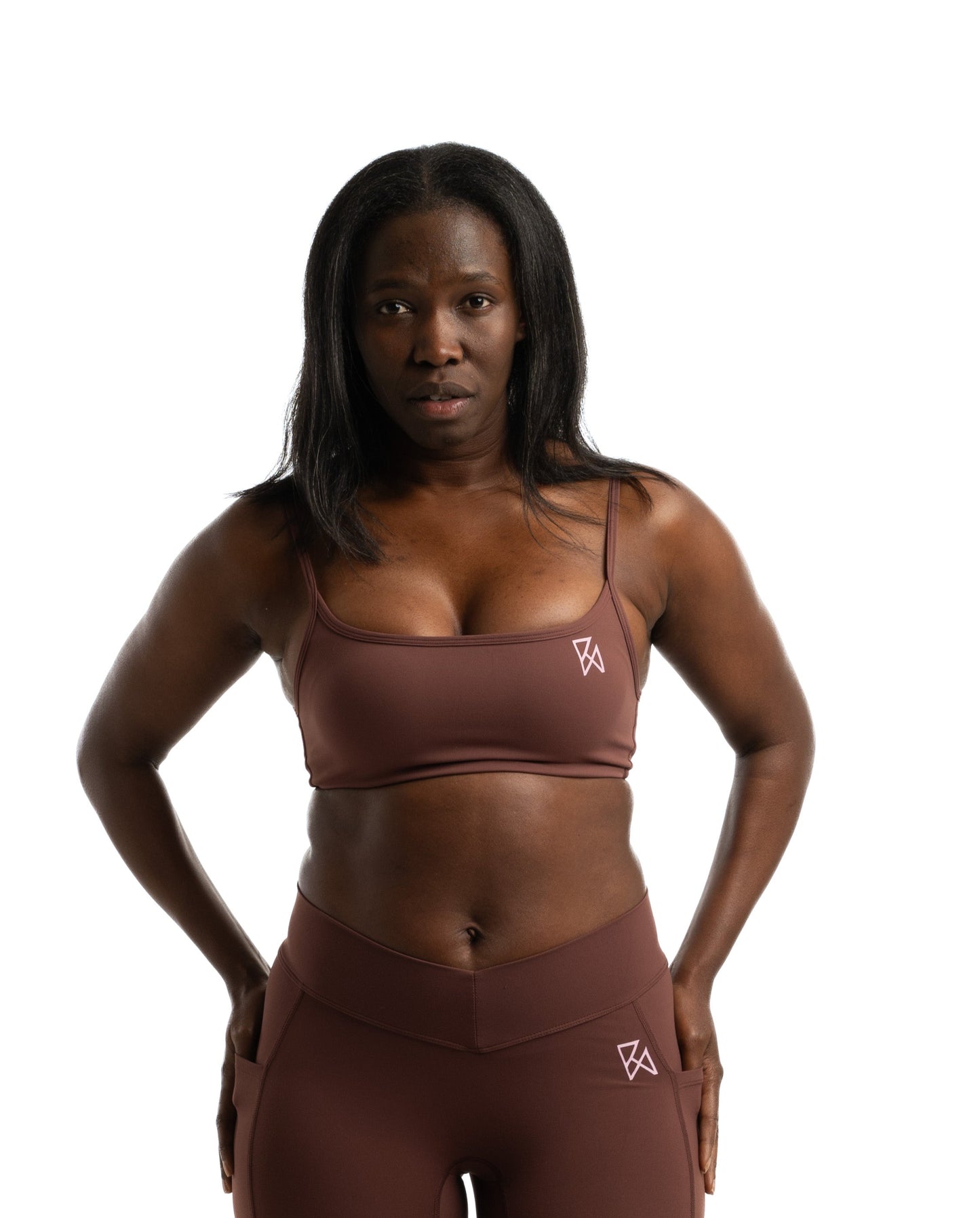 Sculpture Twisted sports bra