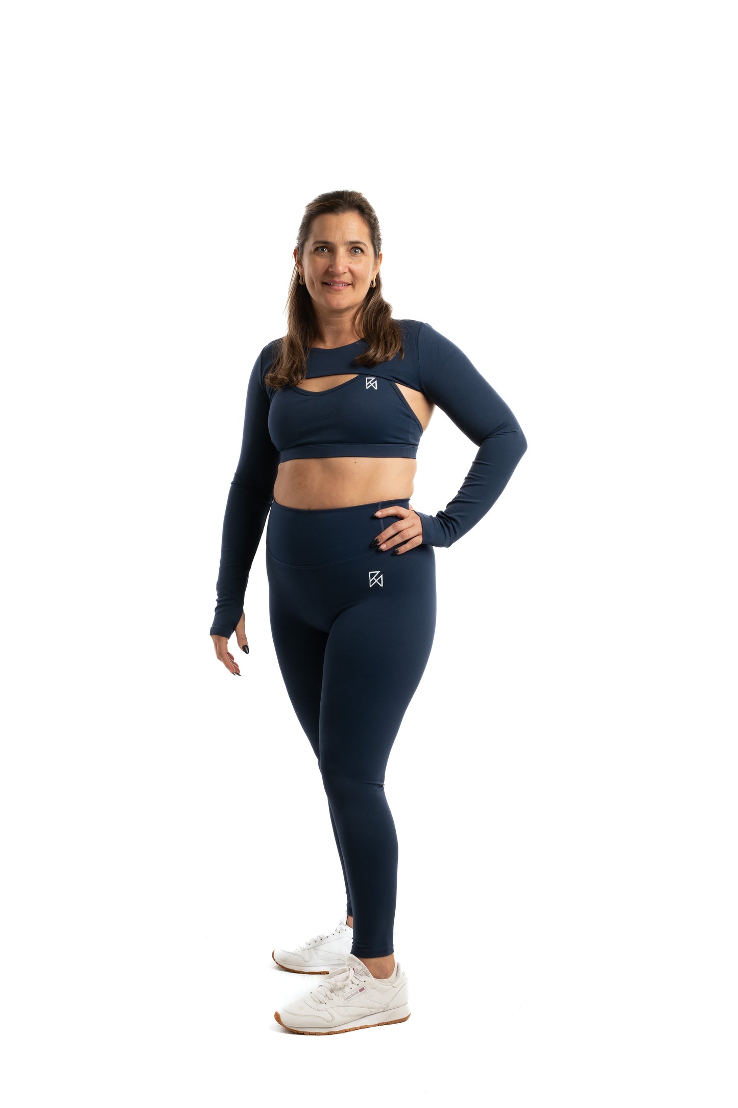 Athleisure soft-touch yoga set