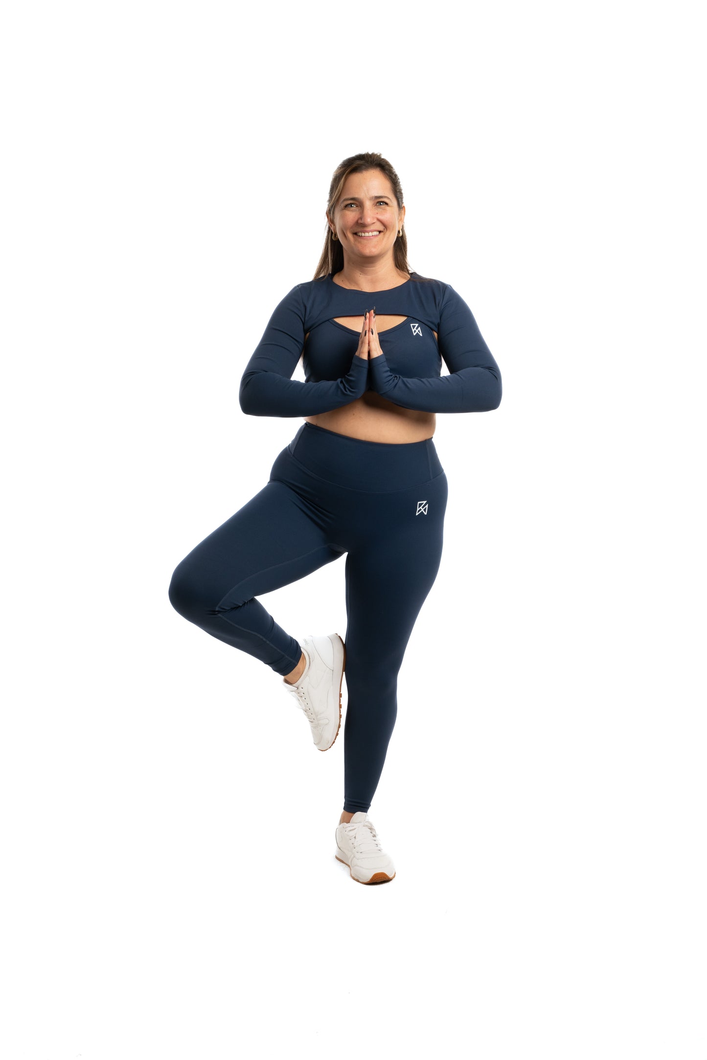 Athleisure soft-touch yoga set