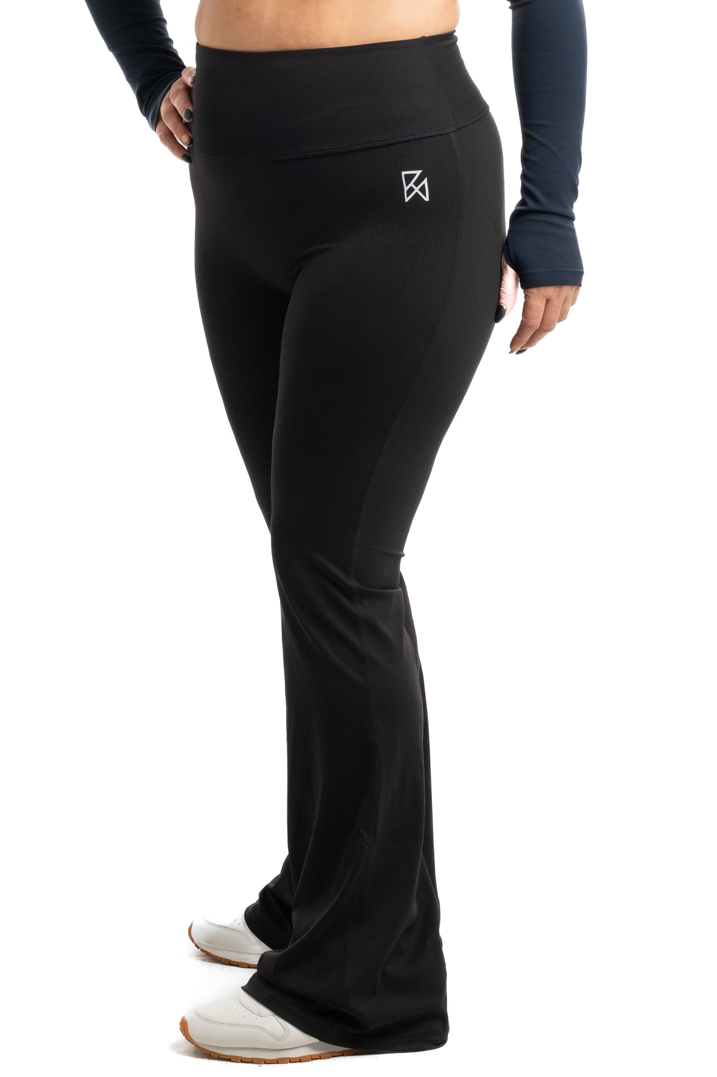 Athleisure high-waisted Flare leggings