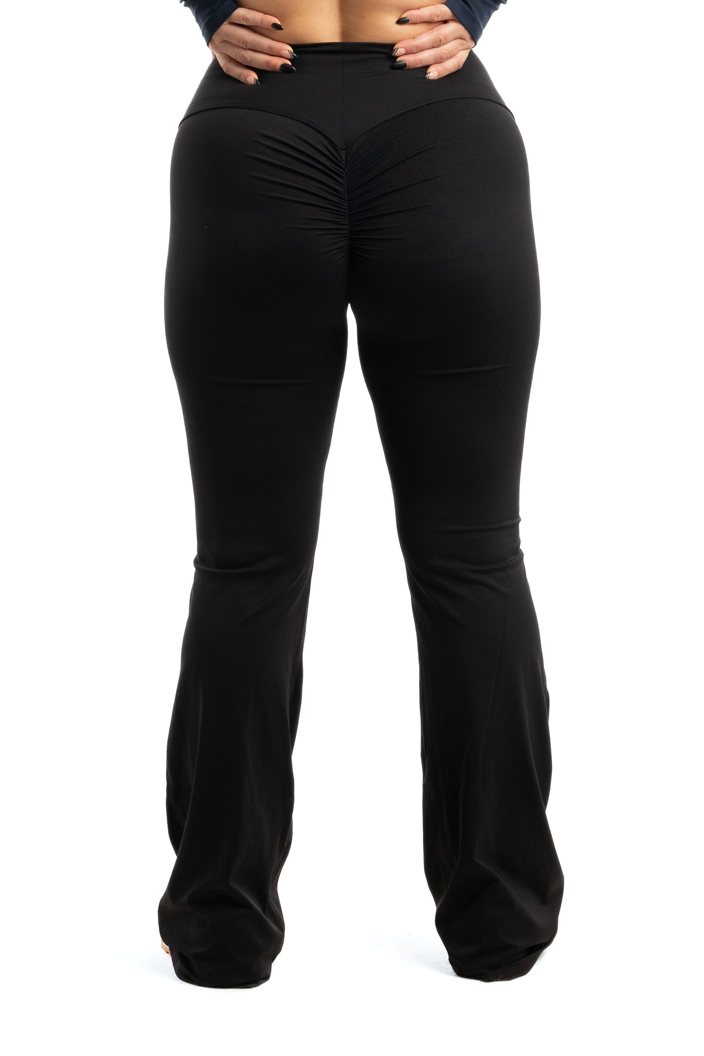 Athleisure high-waisted Flare leggings