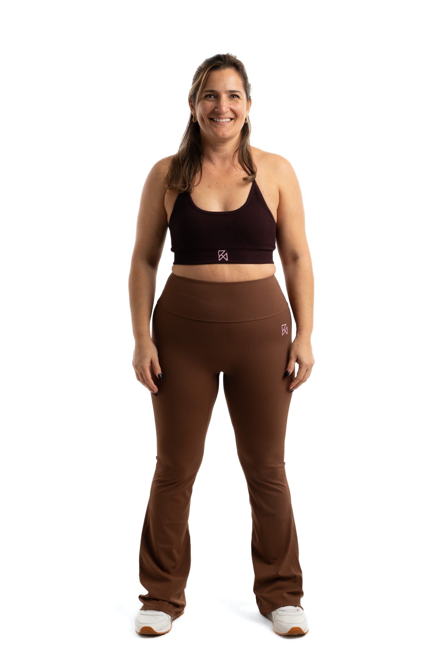 Athleisure high-waisted Flare leggings