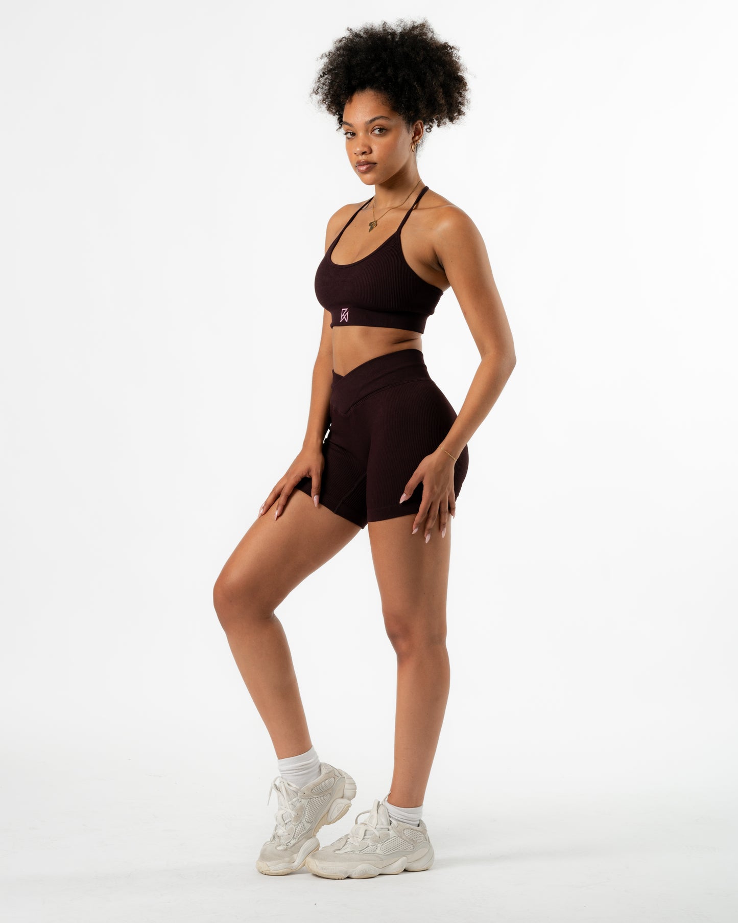 Sculpt Ribbed set I-Shape Bra & shorts