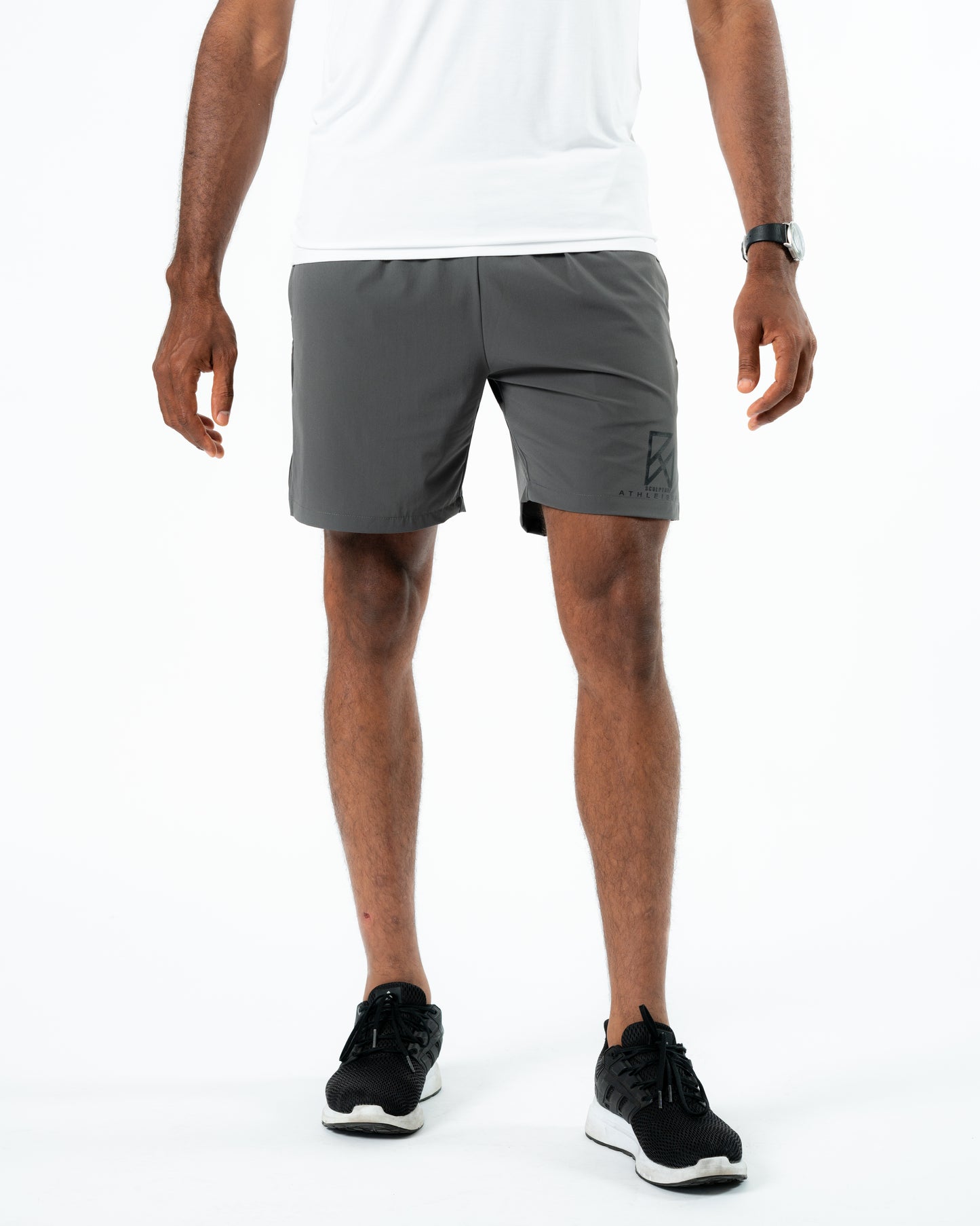 Athleisure Gym shorts with Zip pockets