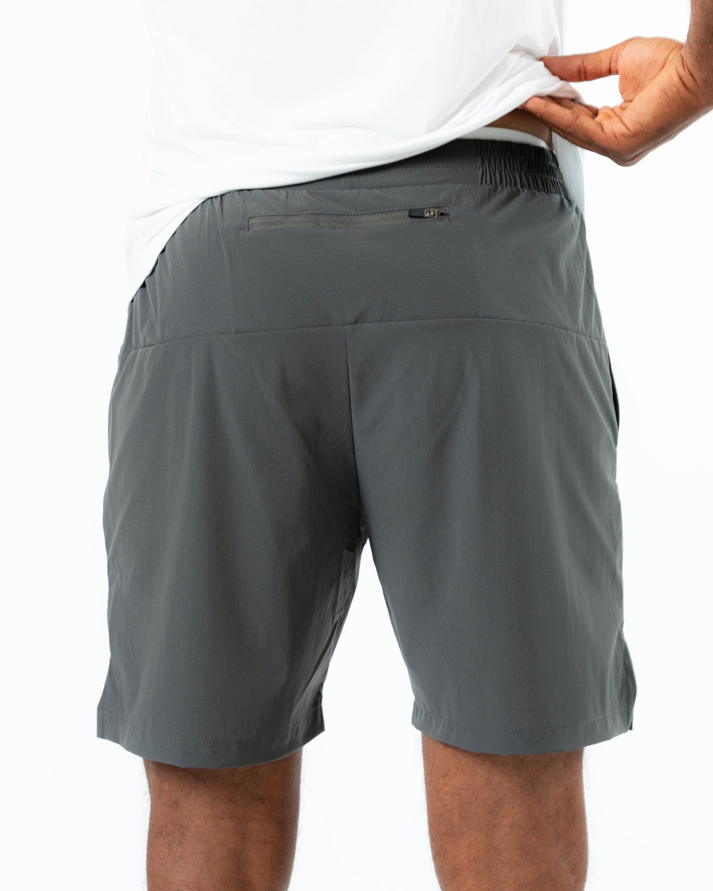 Athleisure Gym shorts with Zip pockets