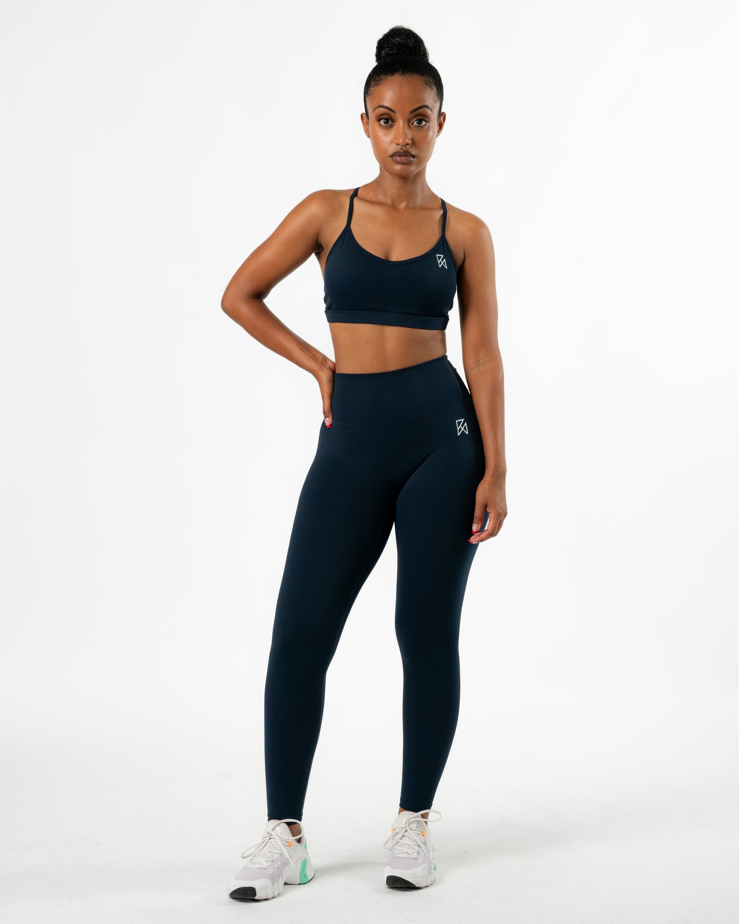 Athleisure soft-touch yoga set