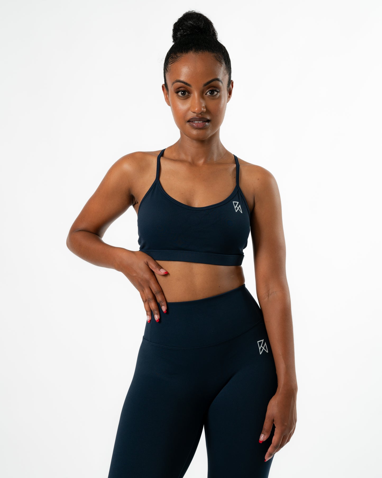 Athleisure soft-touch yoga set