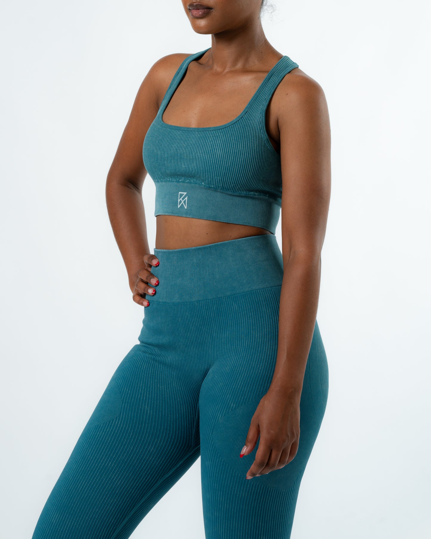 Sculpture Ribbed luxe leggings