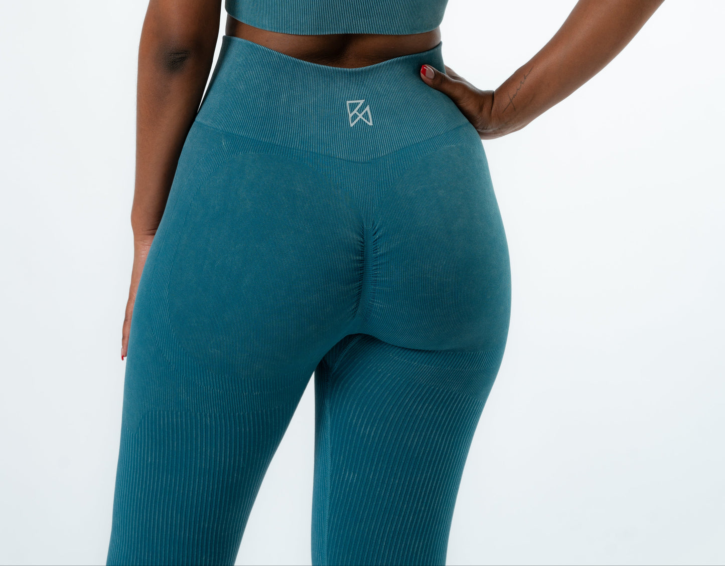 Sculpture Ribbed luxe leggings