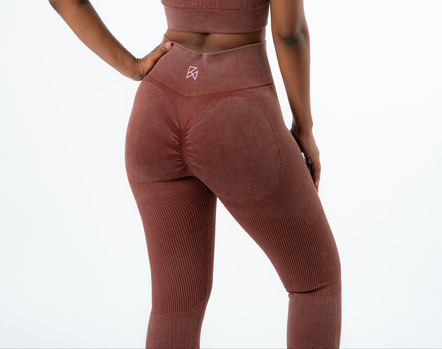 Sculpture Ribbed luxe leggings